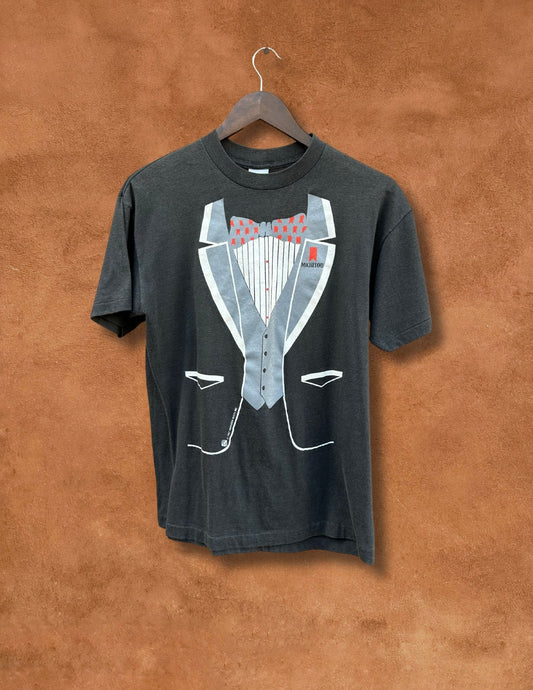 Vintage 80s Faux Tux Tee