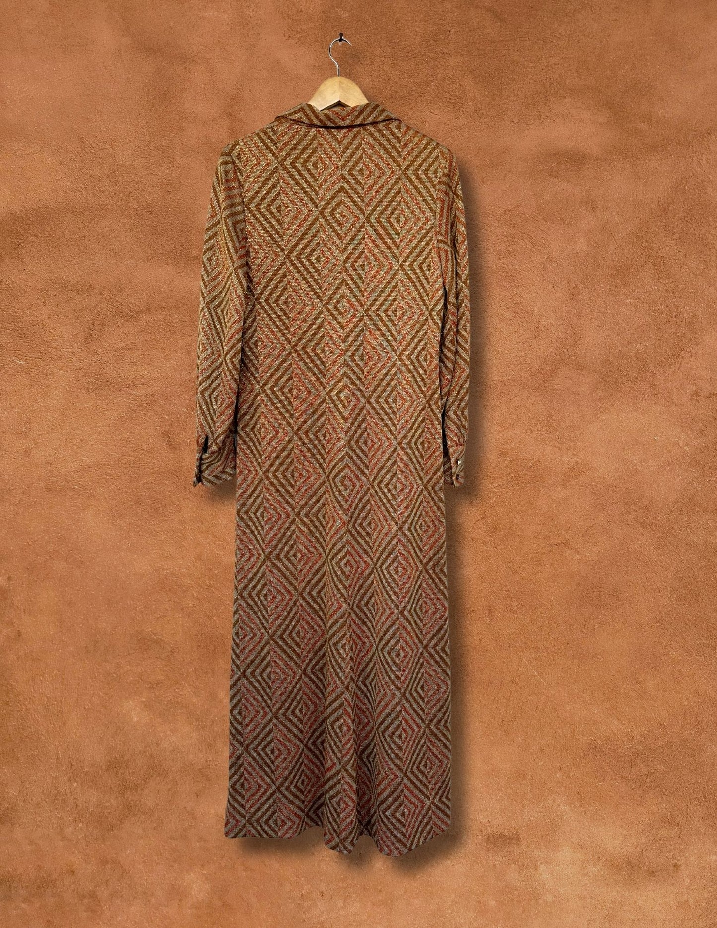 Vintage 60s Metallic Dress