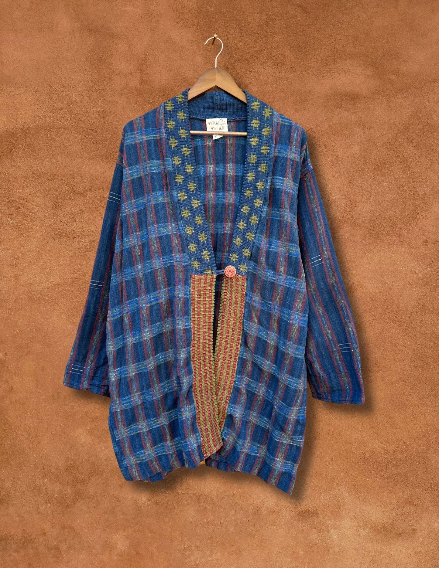 Vintage 80s Folk Cardigan