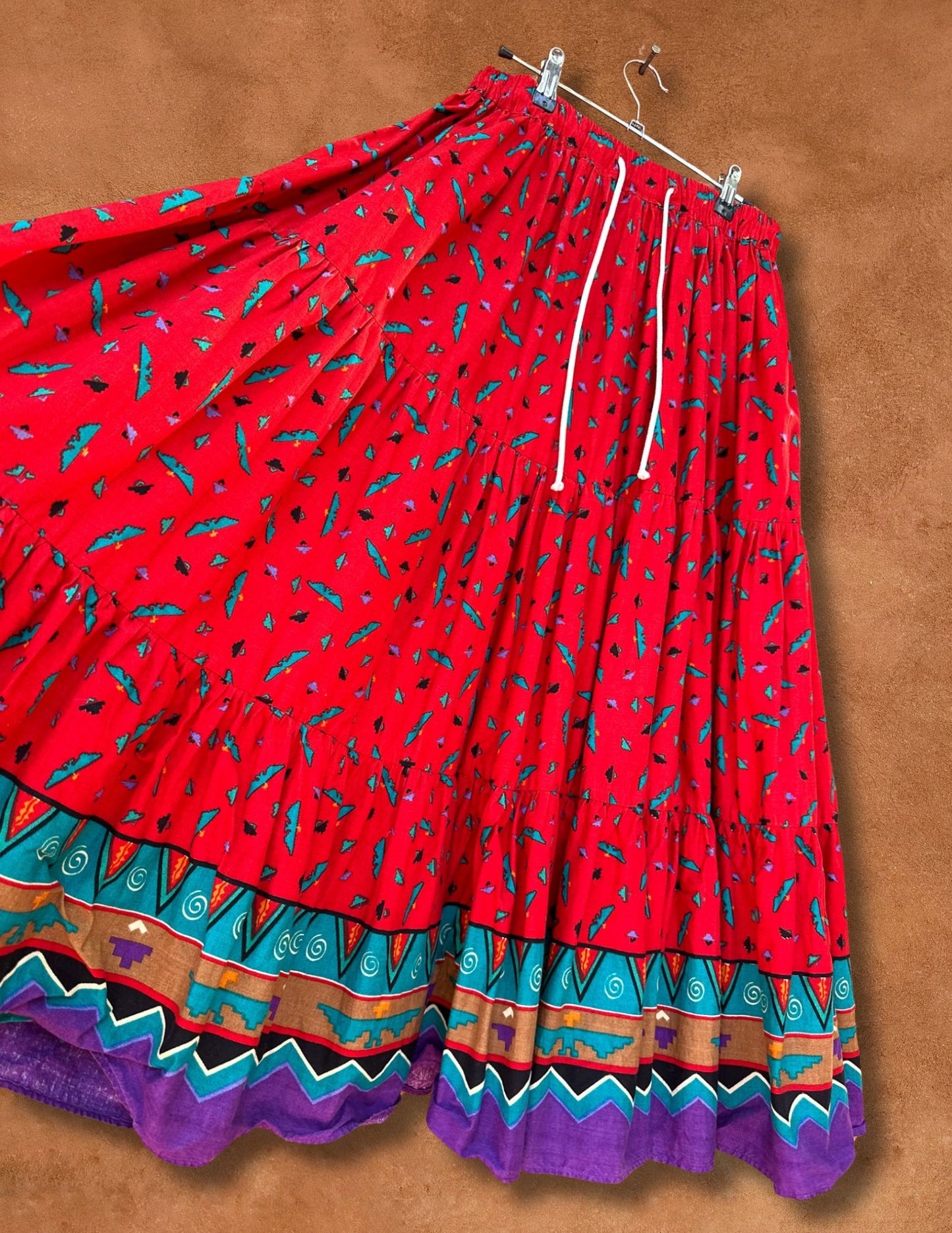 Vintage 80s Southwest Skirt