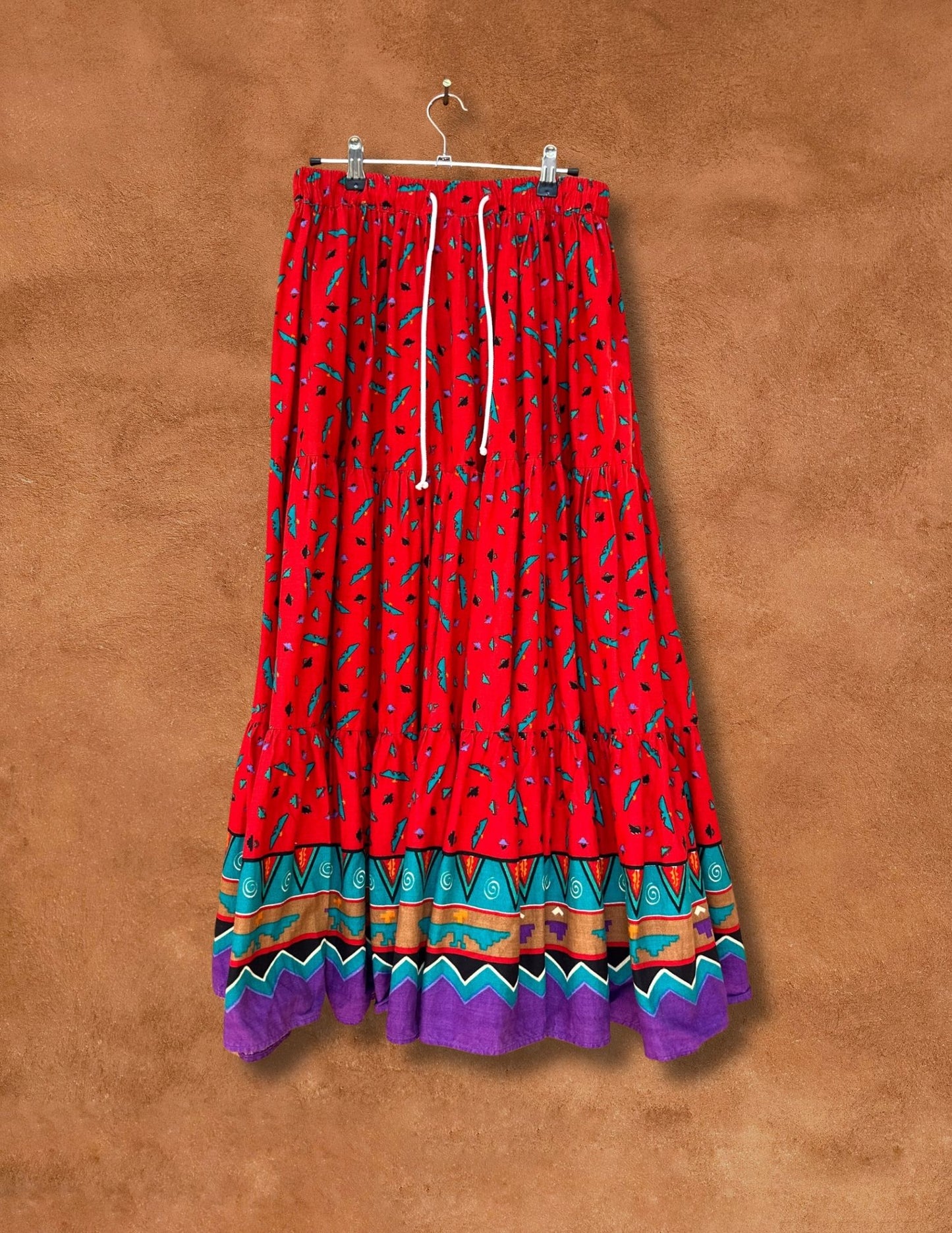 Vintage 80s Southwest Skirt