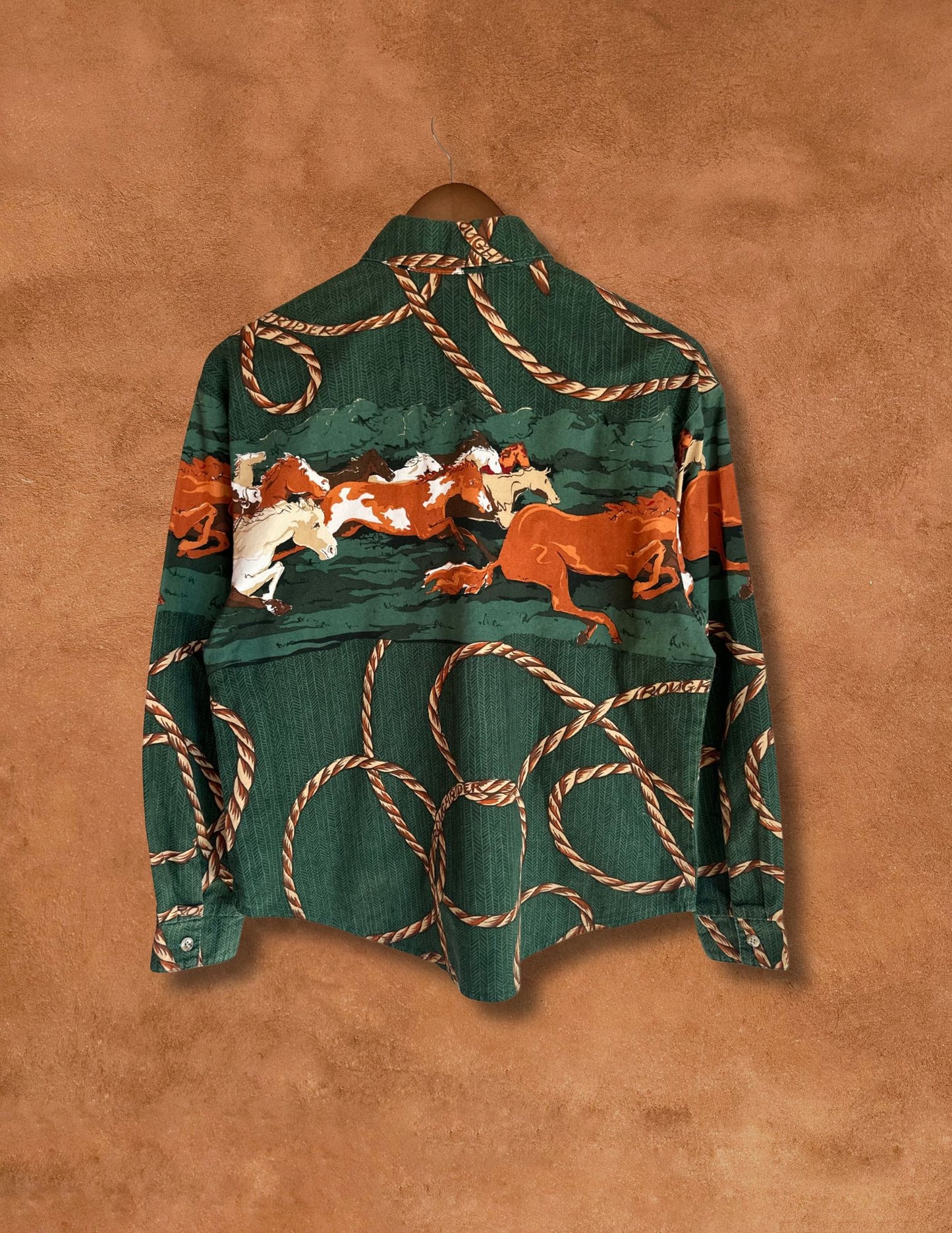 Vintage 80s Southwest Rodeo Shirt