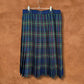 Vintage Tartan Traditional Kilted Skirt