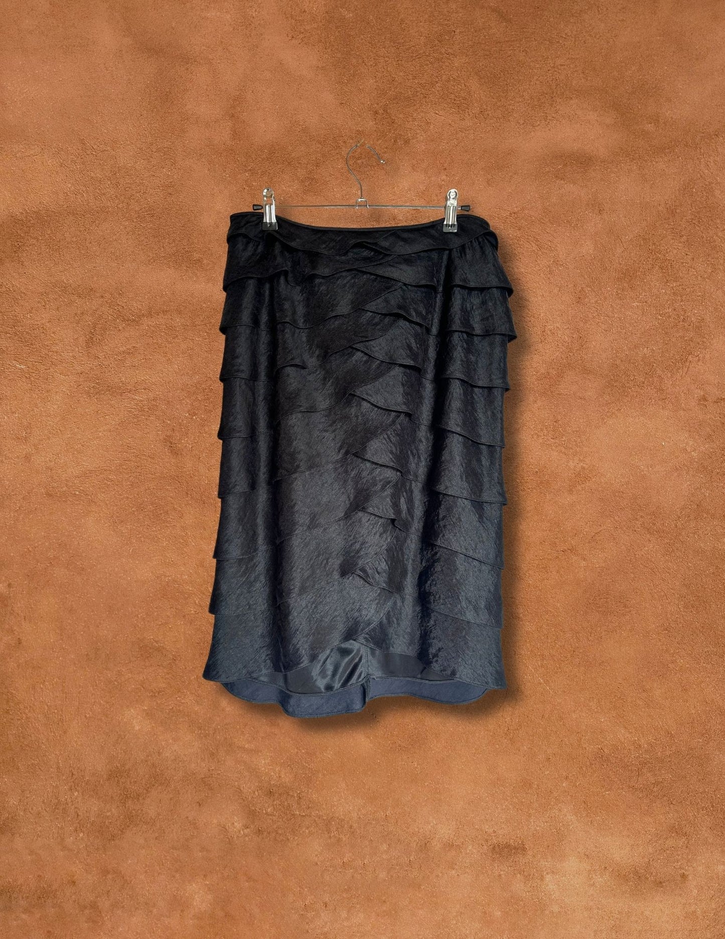 Vintage 80s Tiered Ruffle Skirt