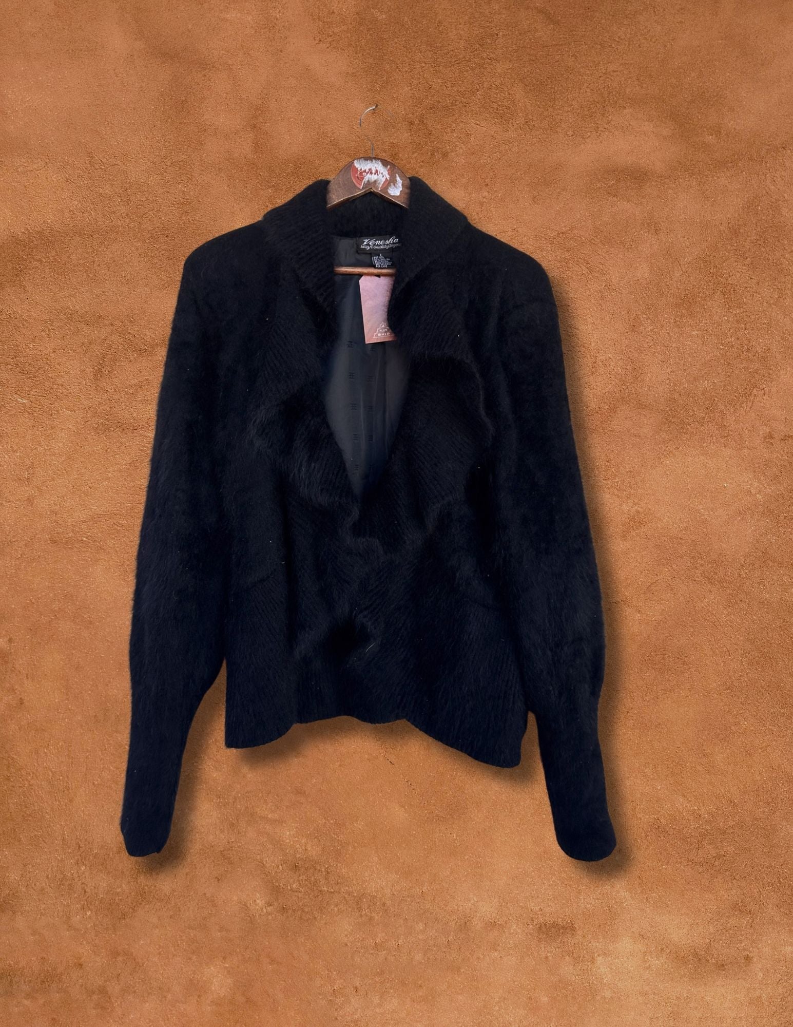 Vintage 80s Angora Cardigan