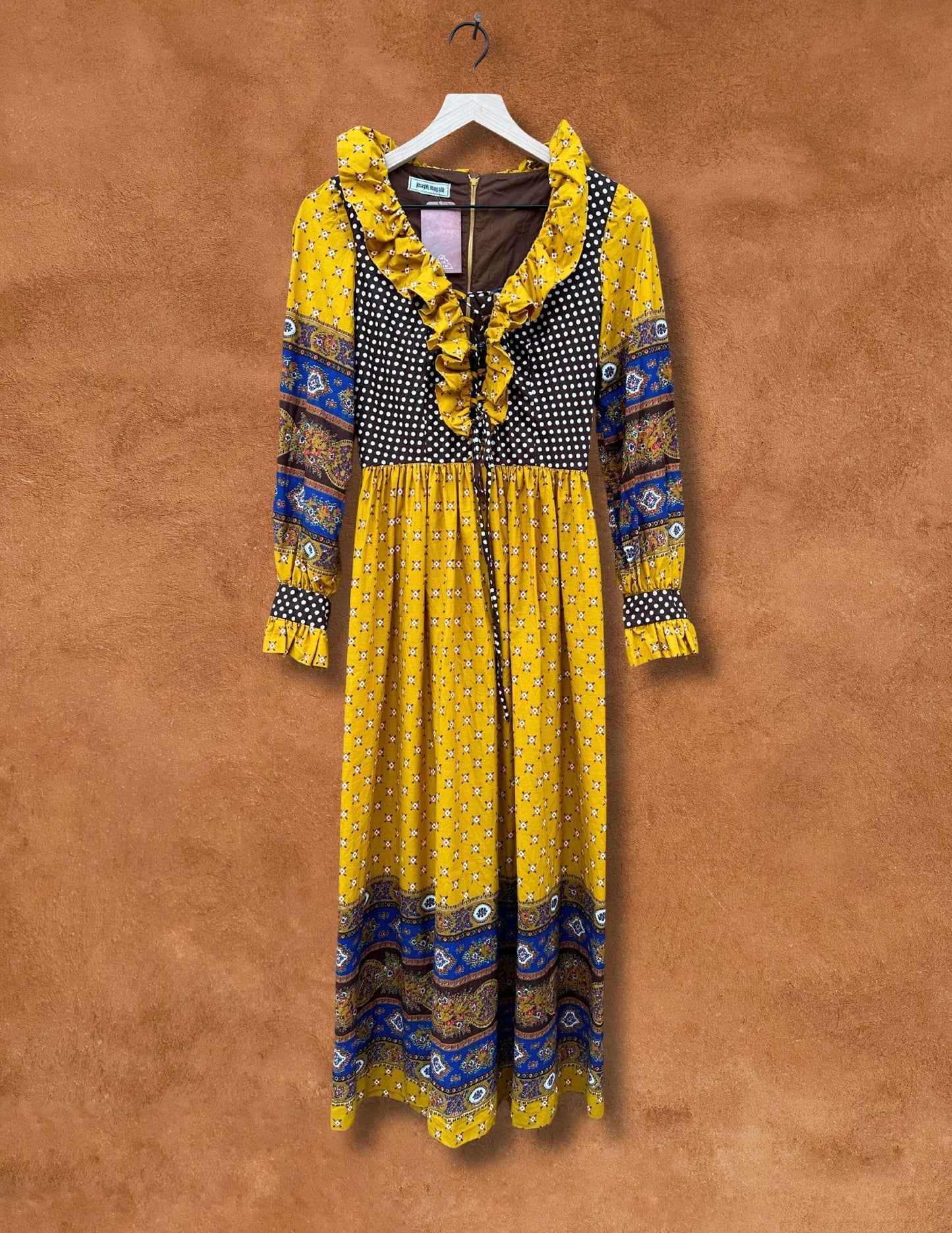 Vintage 70s Bohemian Maxidress