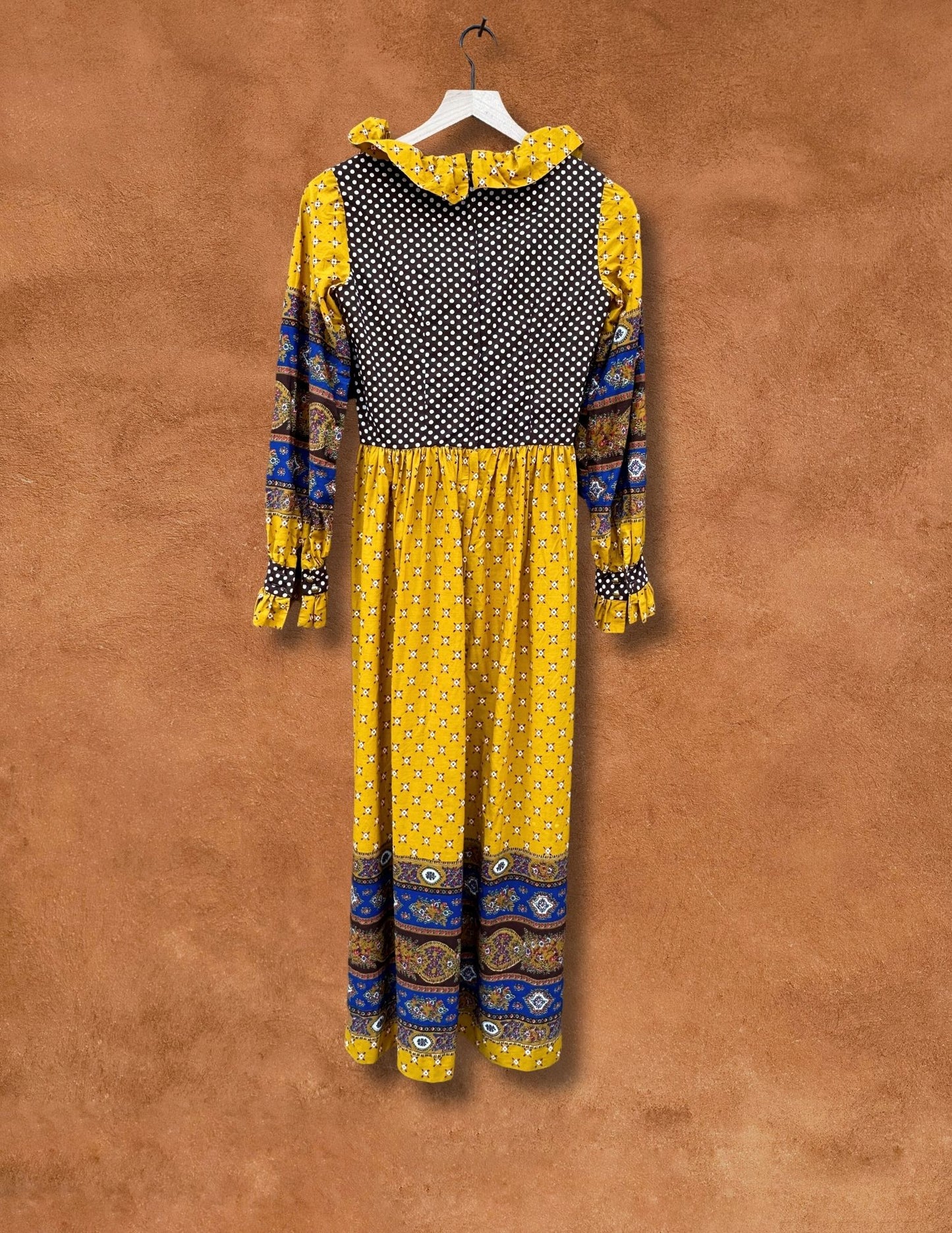 Vintage 70s Bohemian Maxidress