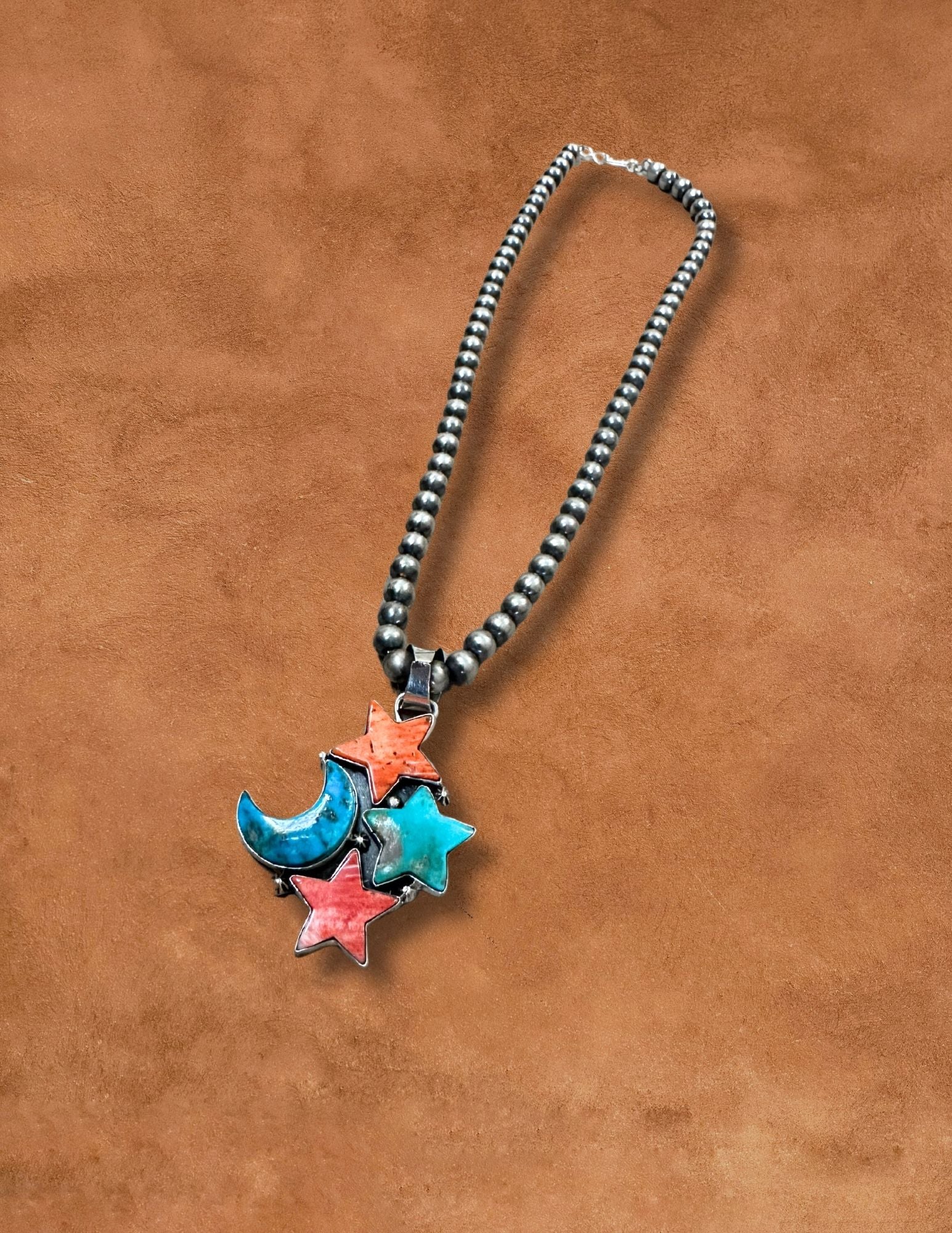 Navajo Made Stars and Moon