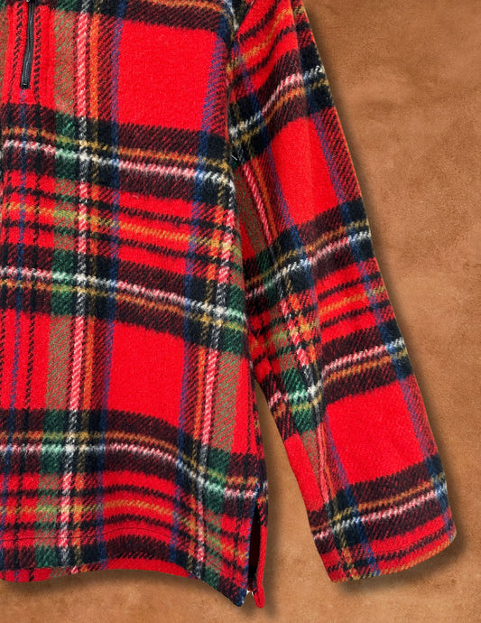 Vintage Plaid 60s Plaid Pullover