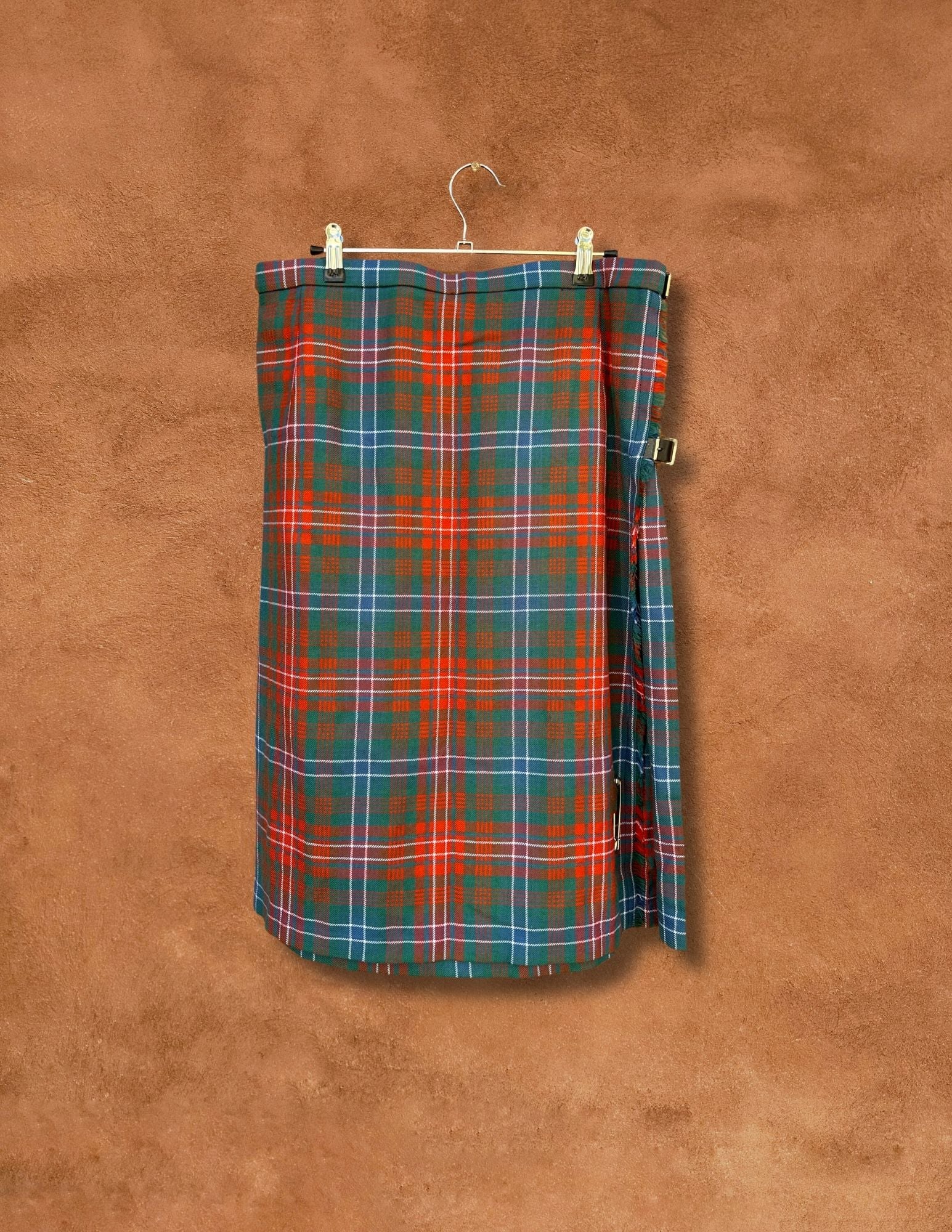 Vintage Lochcarron Tartan Kilted Skirt