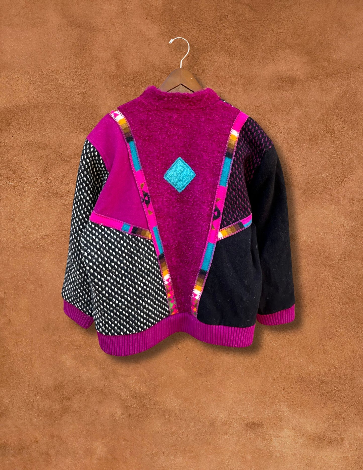 Vintage 80s Eclectic Geo Jacket