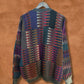 Vintage Technicolor Alpaca Cardigan