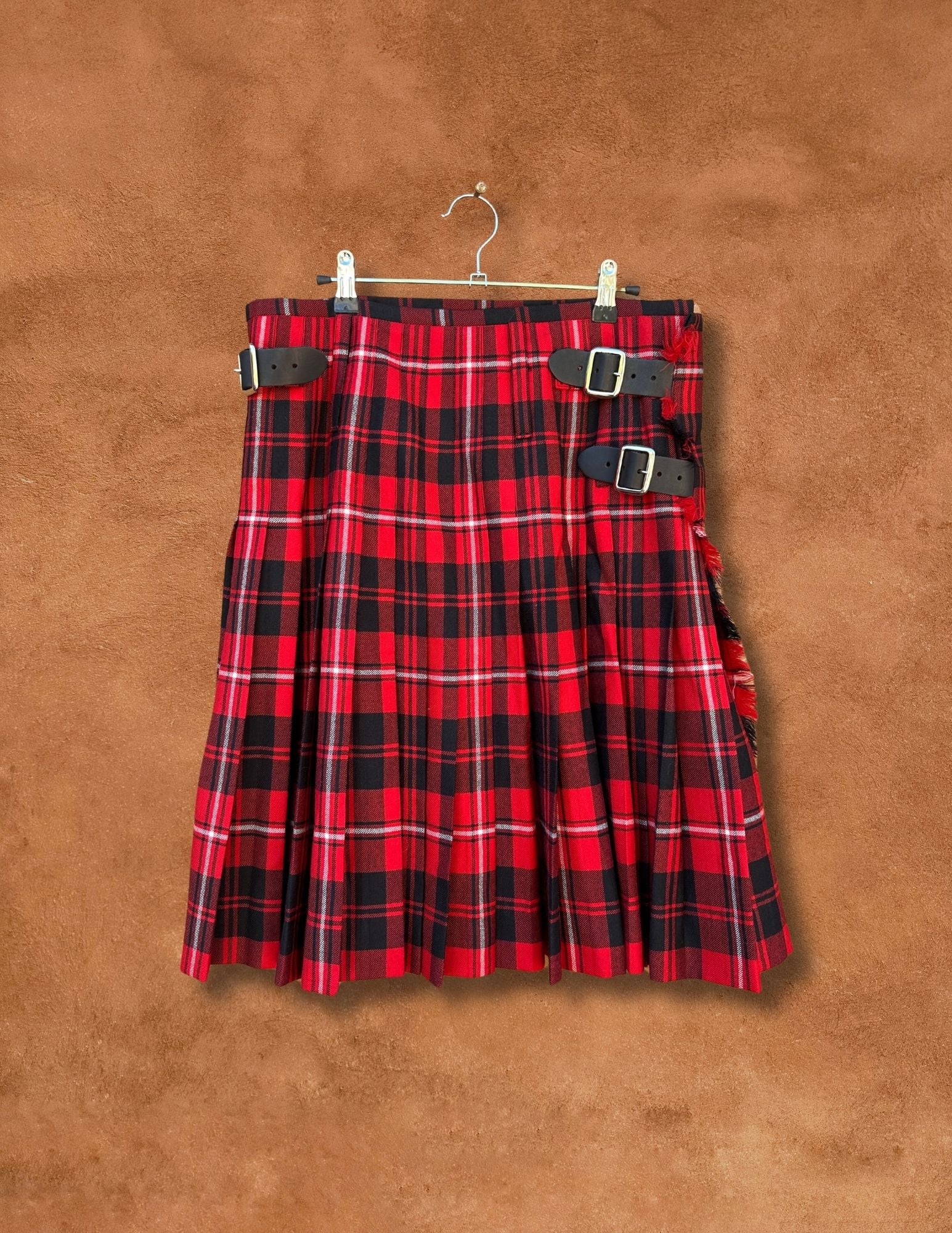 Vintage Lochcarron Tartan Kilted Skirt