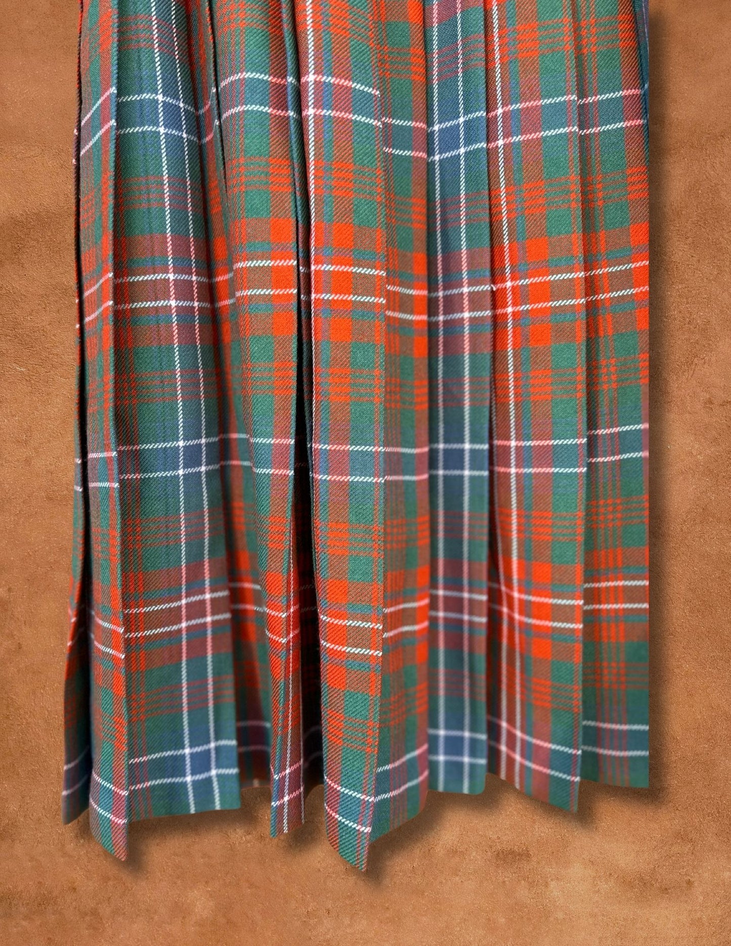 Vintage Lochcarron Tartan Kilted Skirt