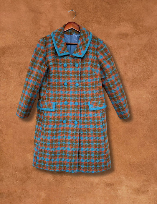 Vintage 60s Plaid Jacket