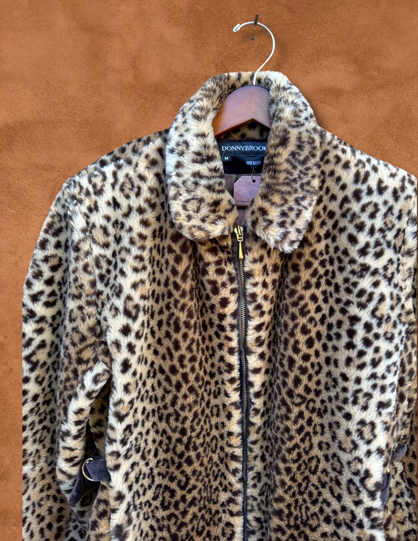 Vintage 80s Faux Fur Jacket