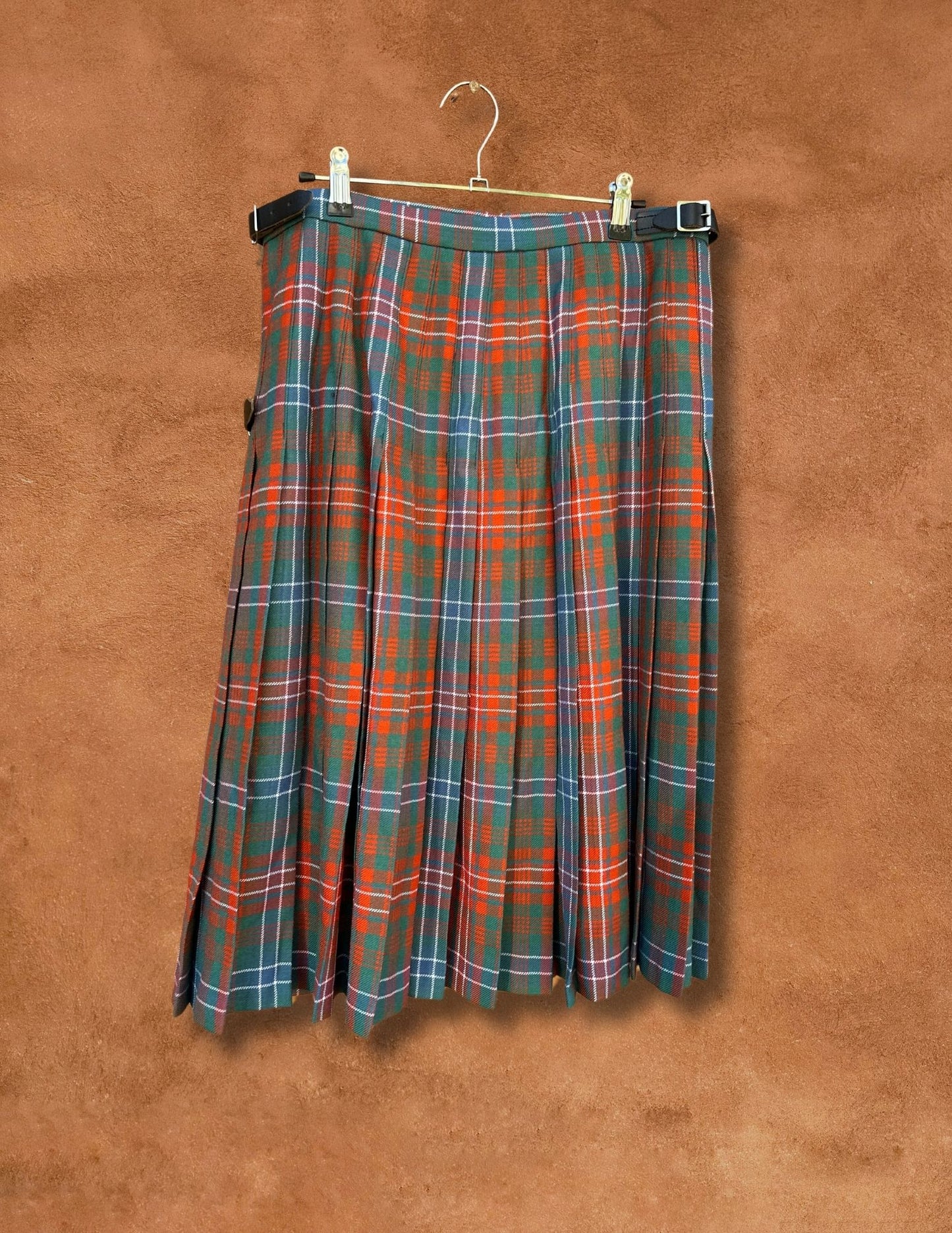 Vintage Lochcarron Tartan Kilted Skirt