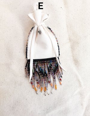 Navajo Made Handbeaded Buckskin Bags