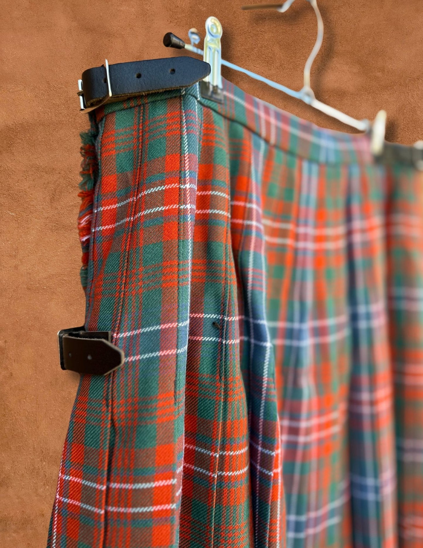 Vintage Lochcarron Tartan Kilted Skirt