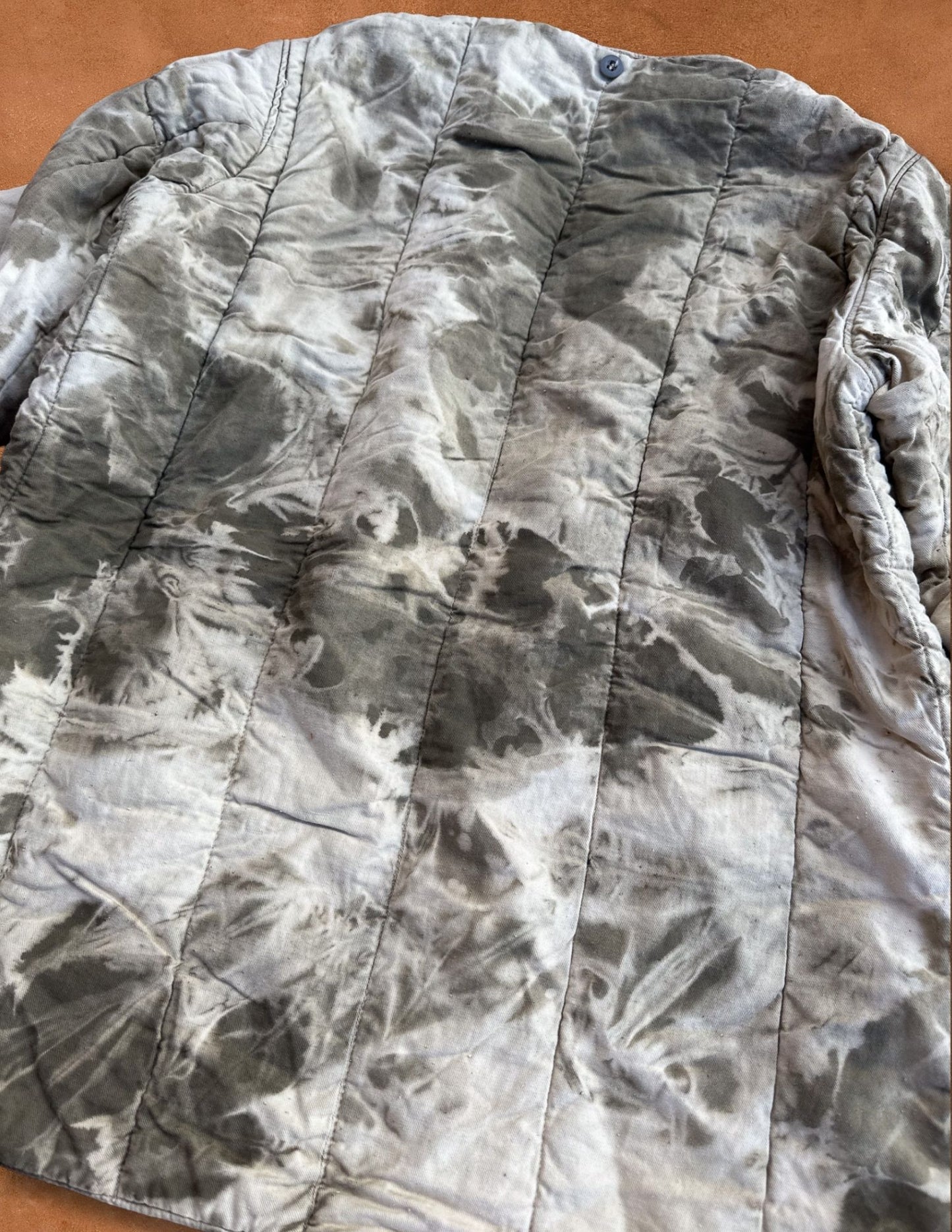 Upcycled Vintage Military Quilted Jacket