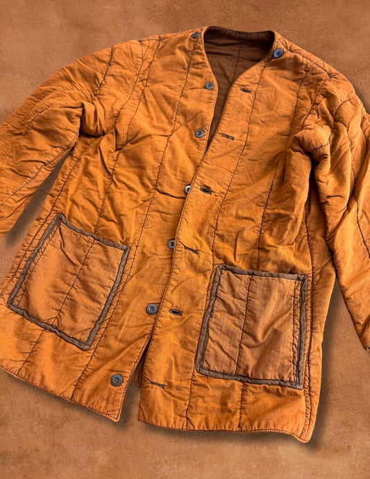 Upcycled Vintage Military Quilted Jacket