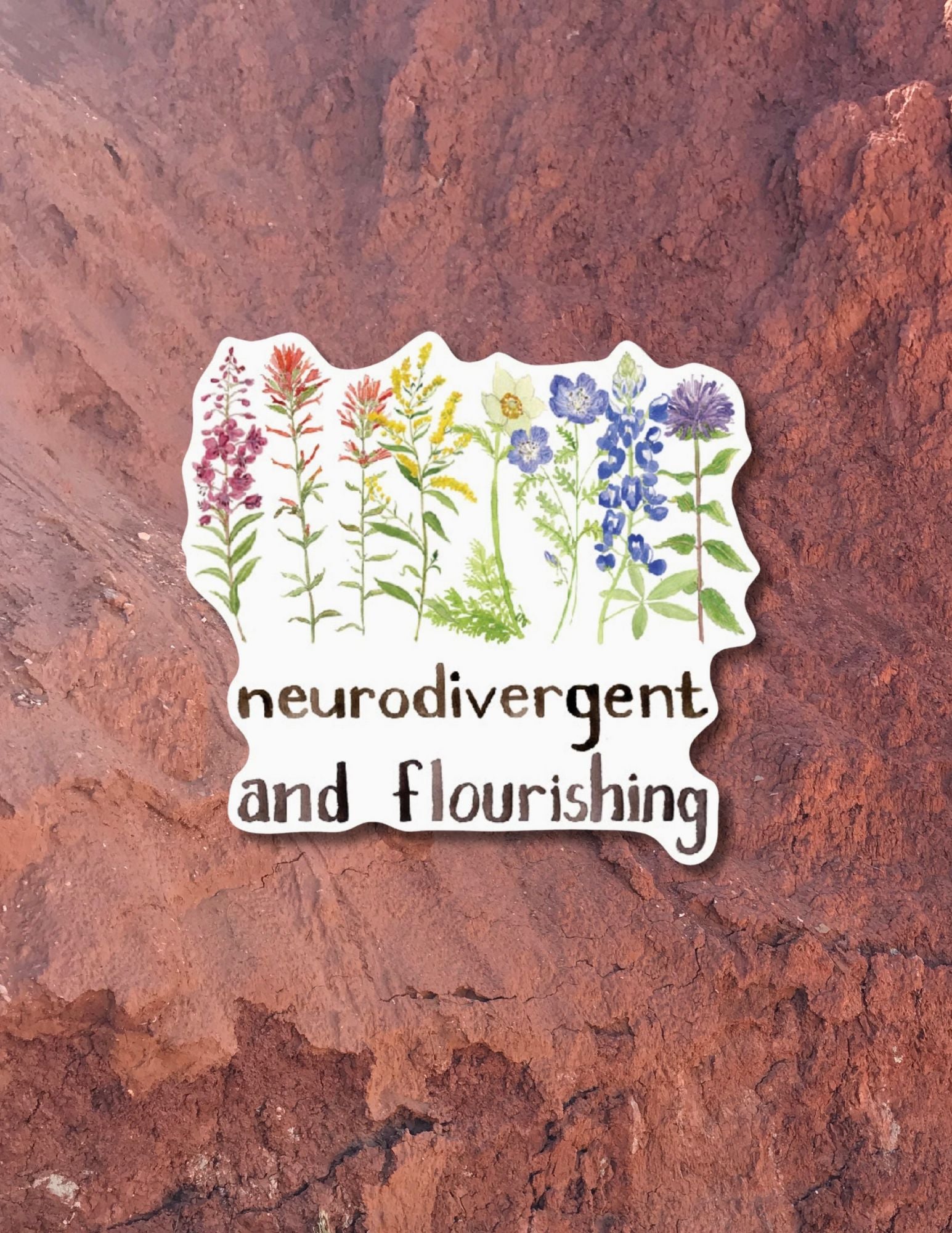 YARDIA Neurodivergent Sticker - Vinyl Sticker