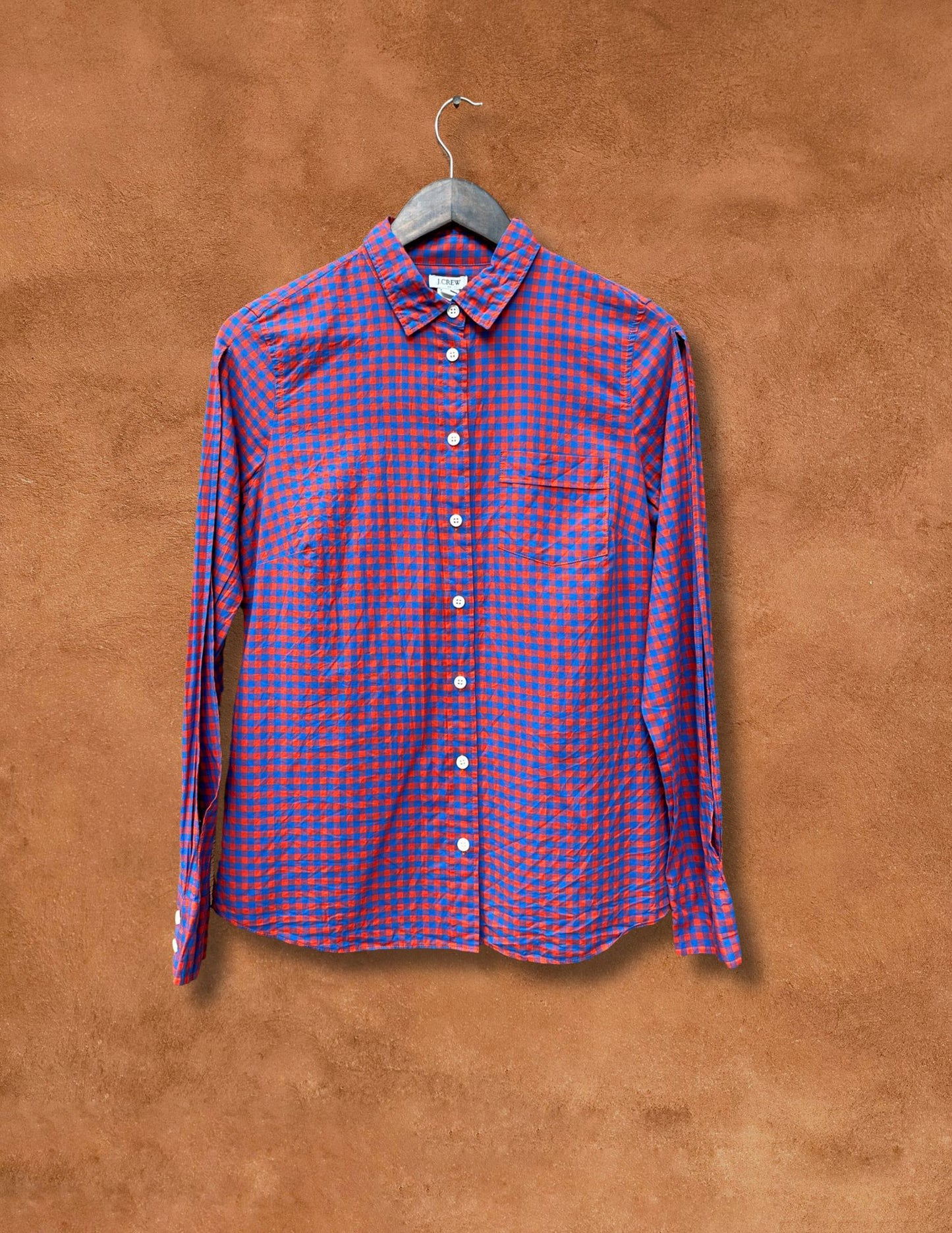 Upcycled Vintage Gingham Shirt