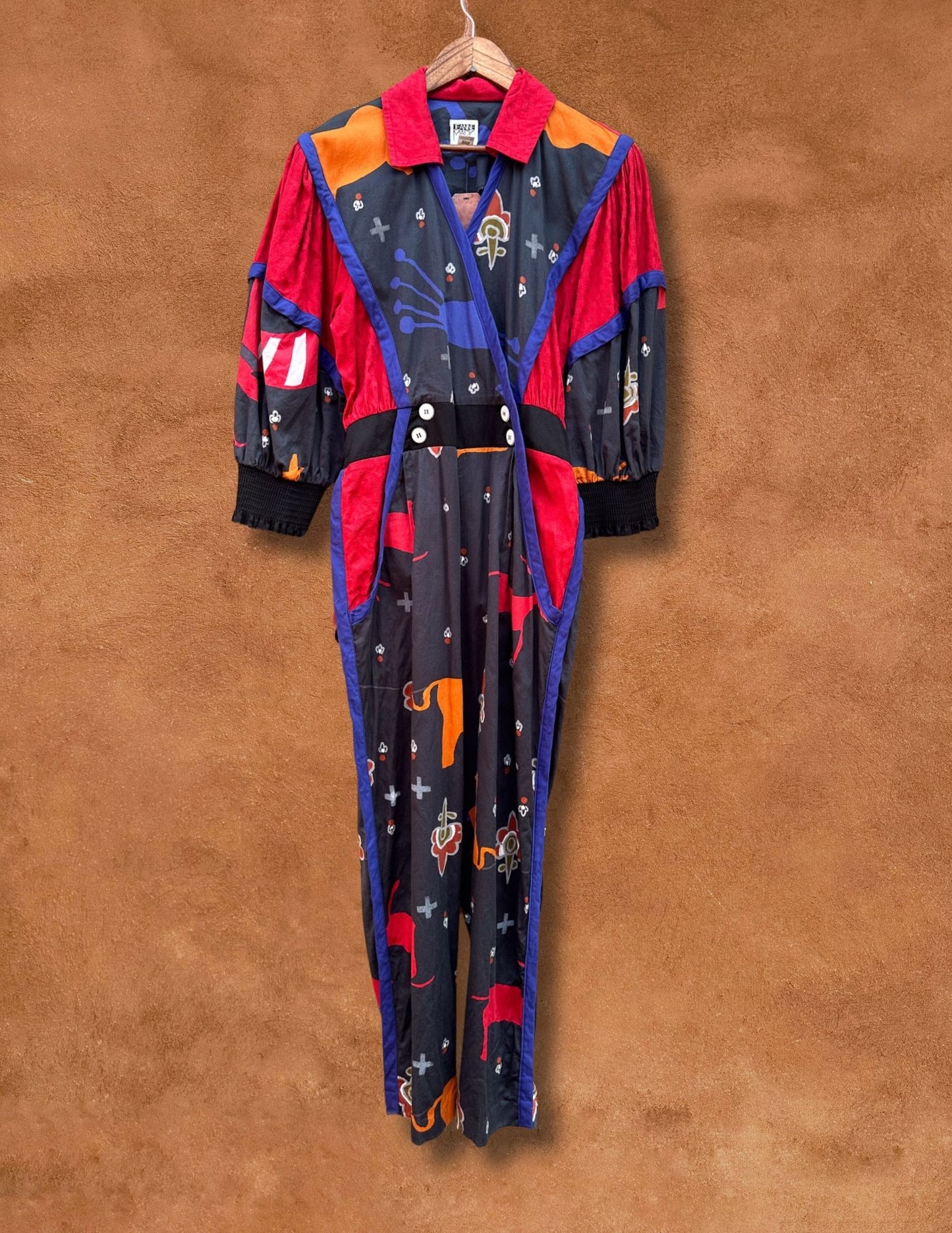 Upcycled Vintage 80s Jumpsuit