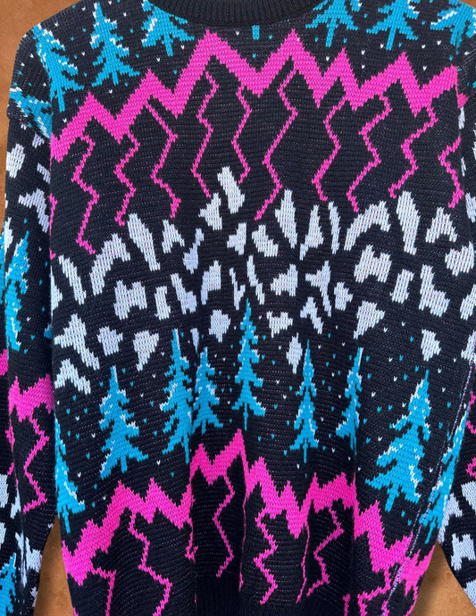 VINTAGE 80S SKI SWEATER