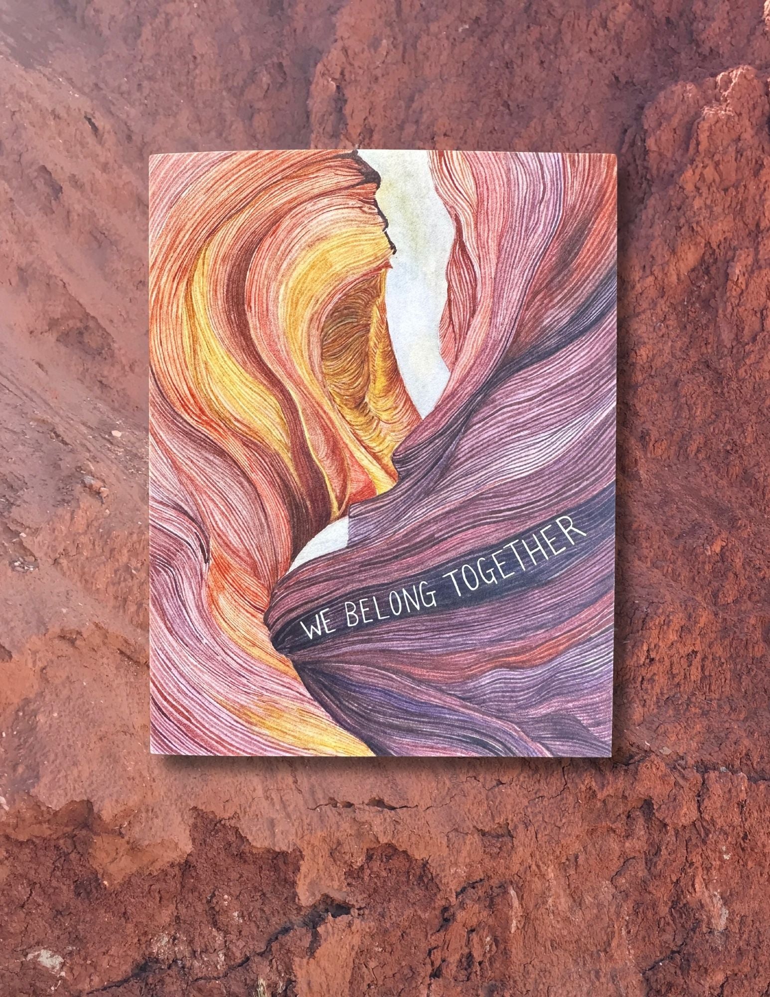 We Belong Together Card by artist Brigida Swanson