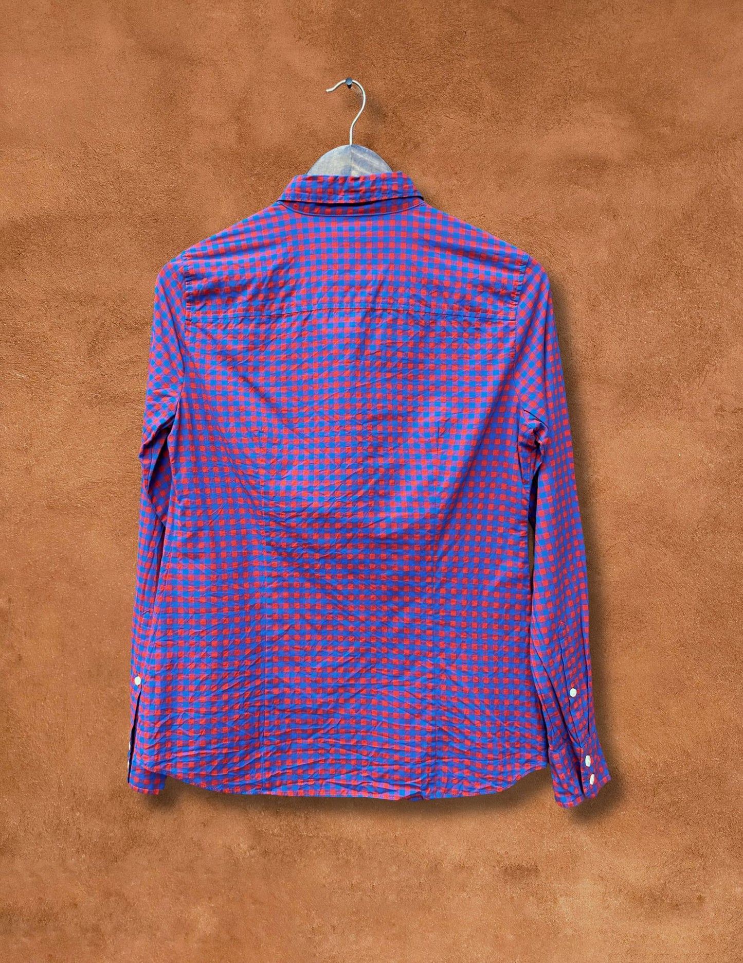 Upcycled Vintage Gingham Shirt