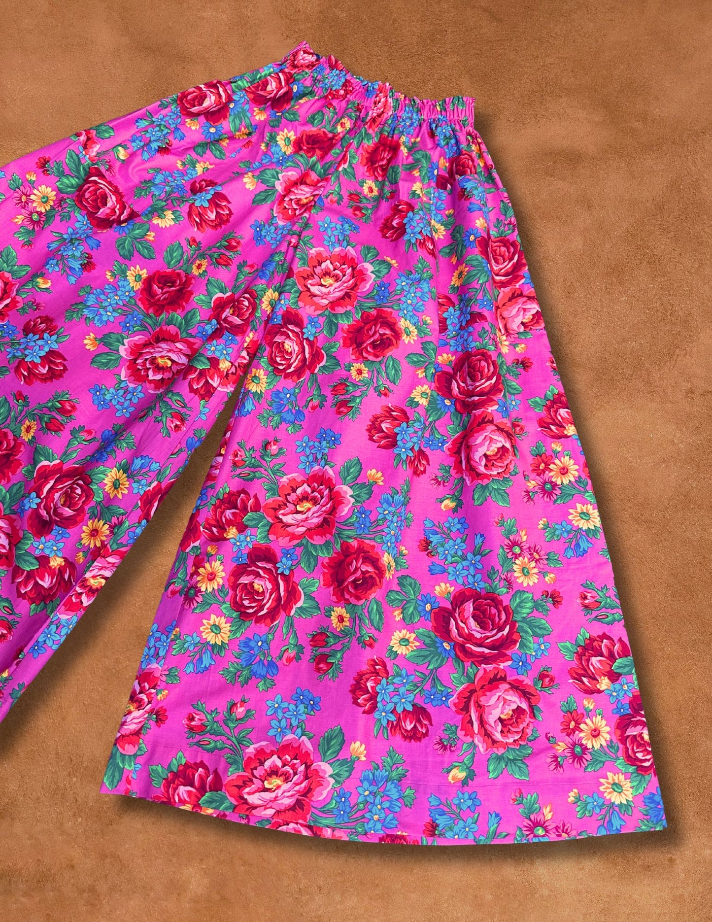 + Limited Edition Wide Leg Pant - Pink Sáanii Rose +