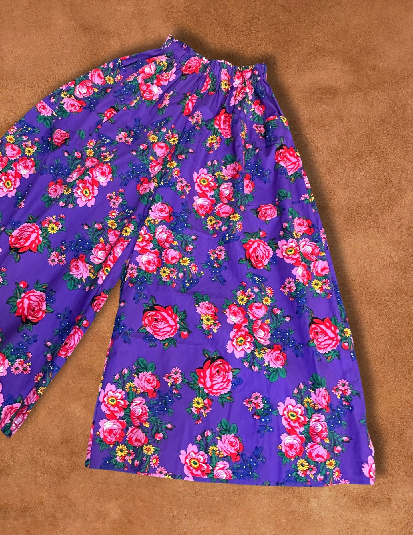 + Limited Edition Wide Leg Pant - Purple Sáanii Rose +