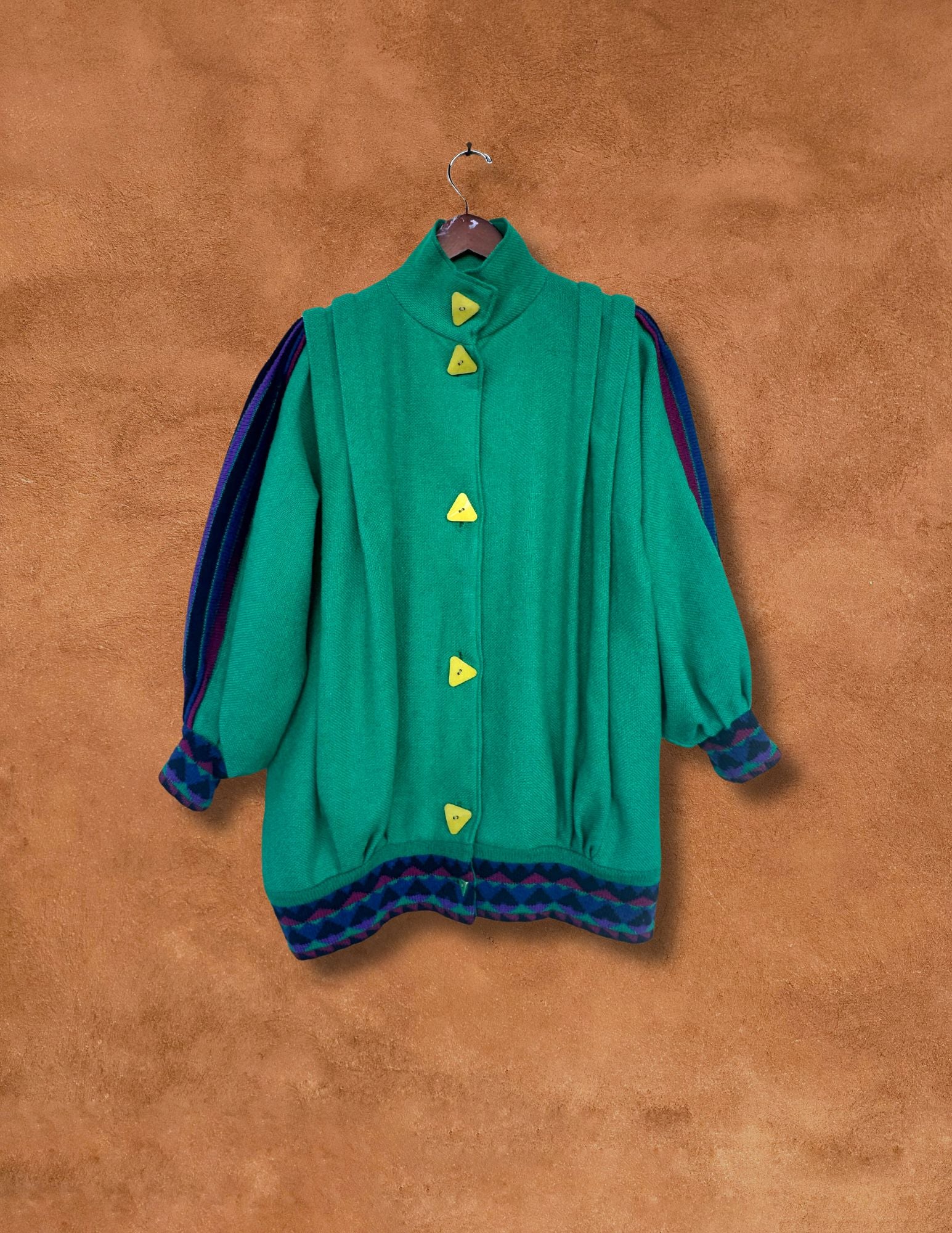 Vintage 80s Isle of Skye Jacket- Teal