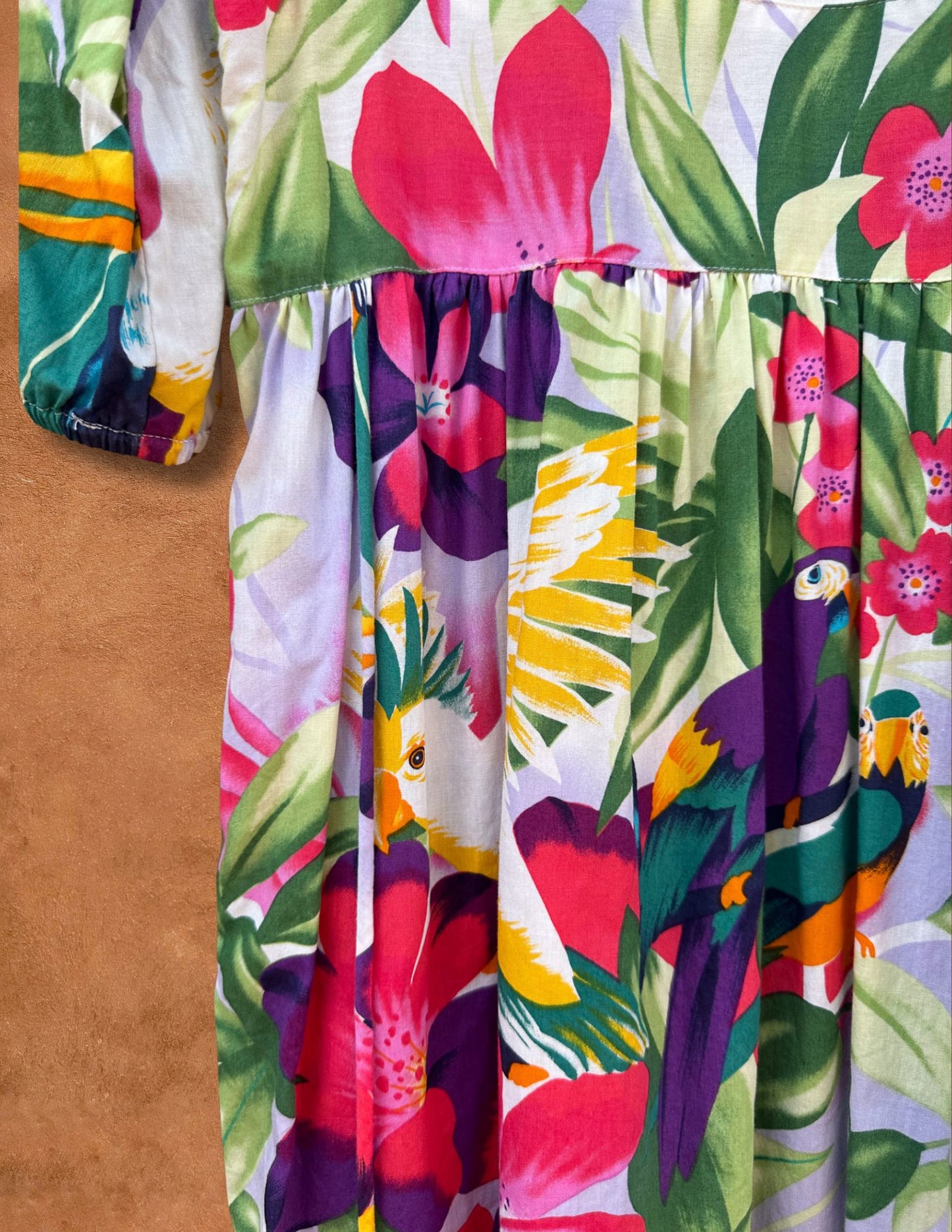 Vintage 70s Caftan Dress