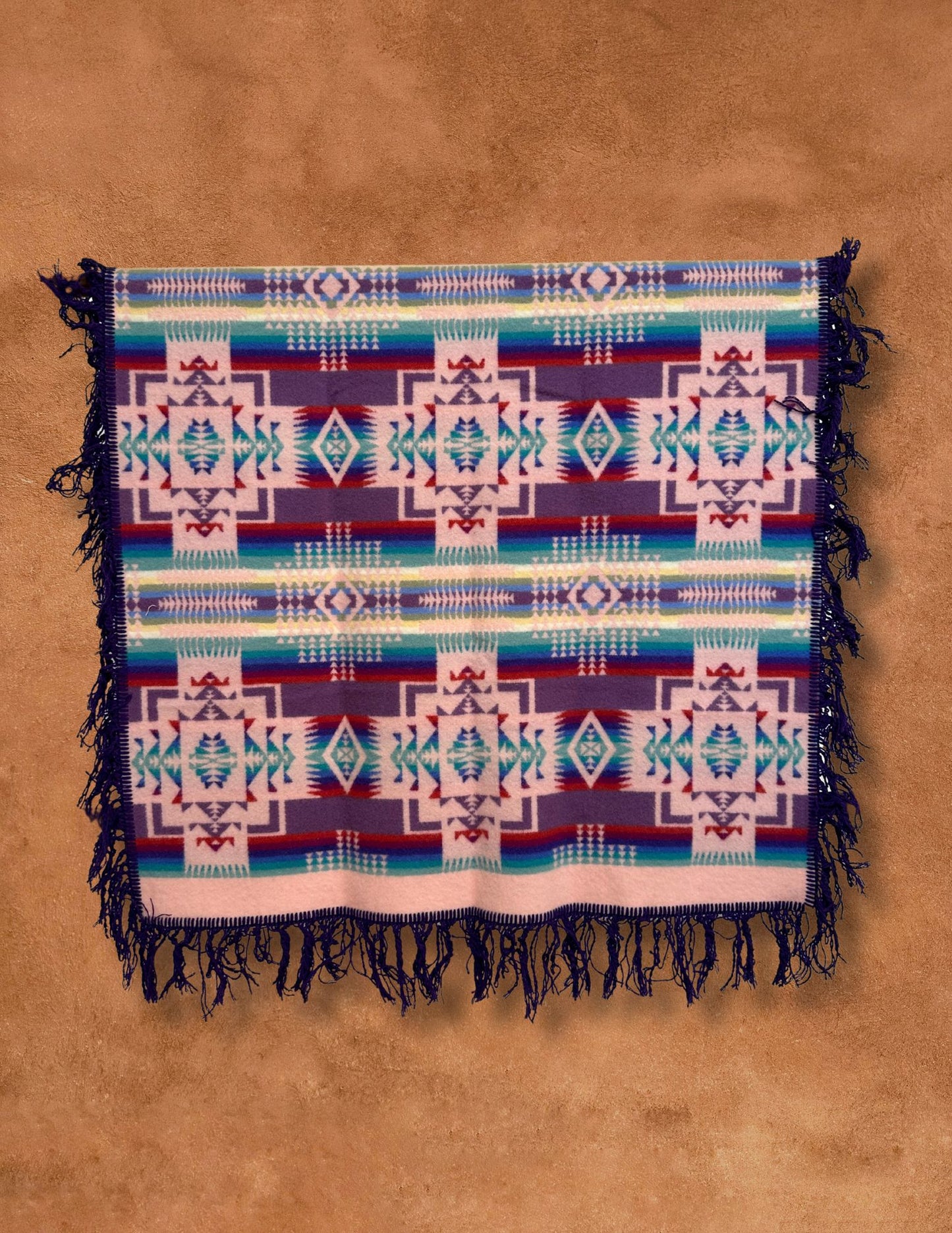 Vintage Chief Joseph Pendleton Crib Blanket