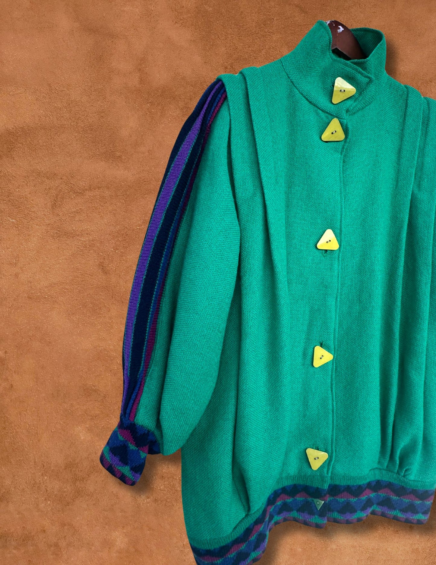 Vintage 80s Isle of Skye Jacket- Teal