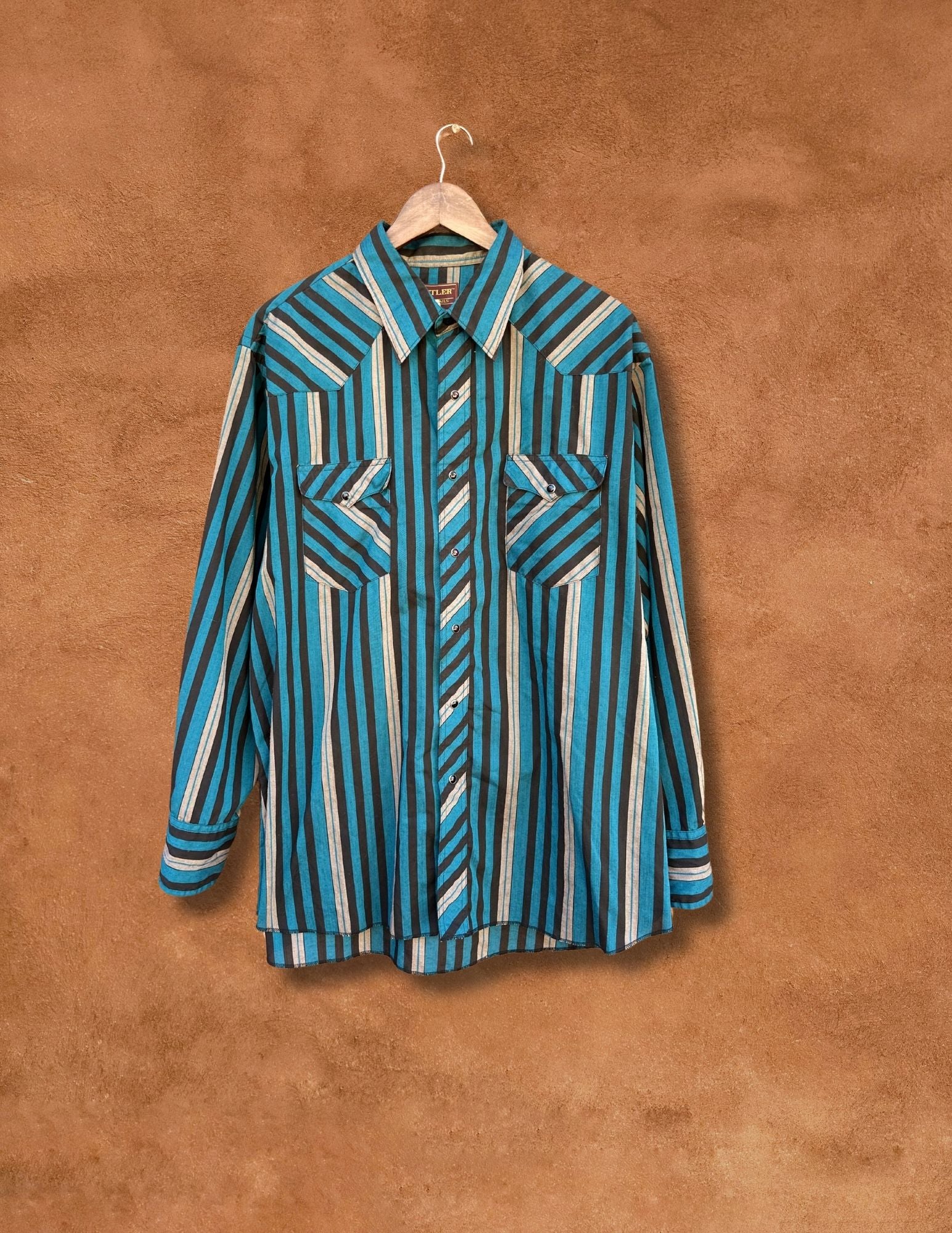 Vintage Striped Rodeo Shirt