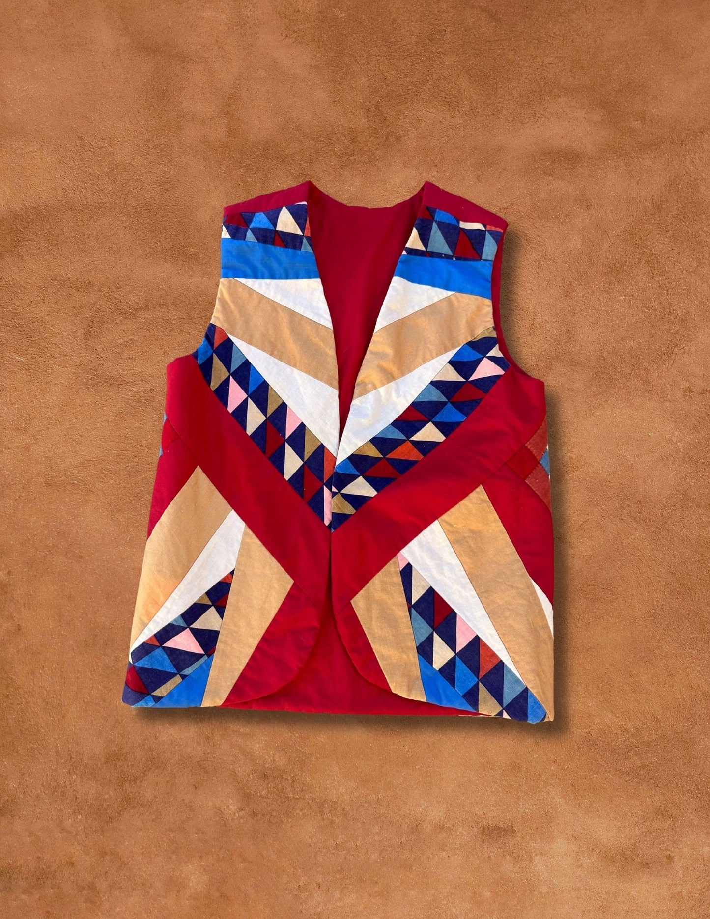 VIntage 70s Quilted Vest