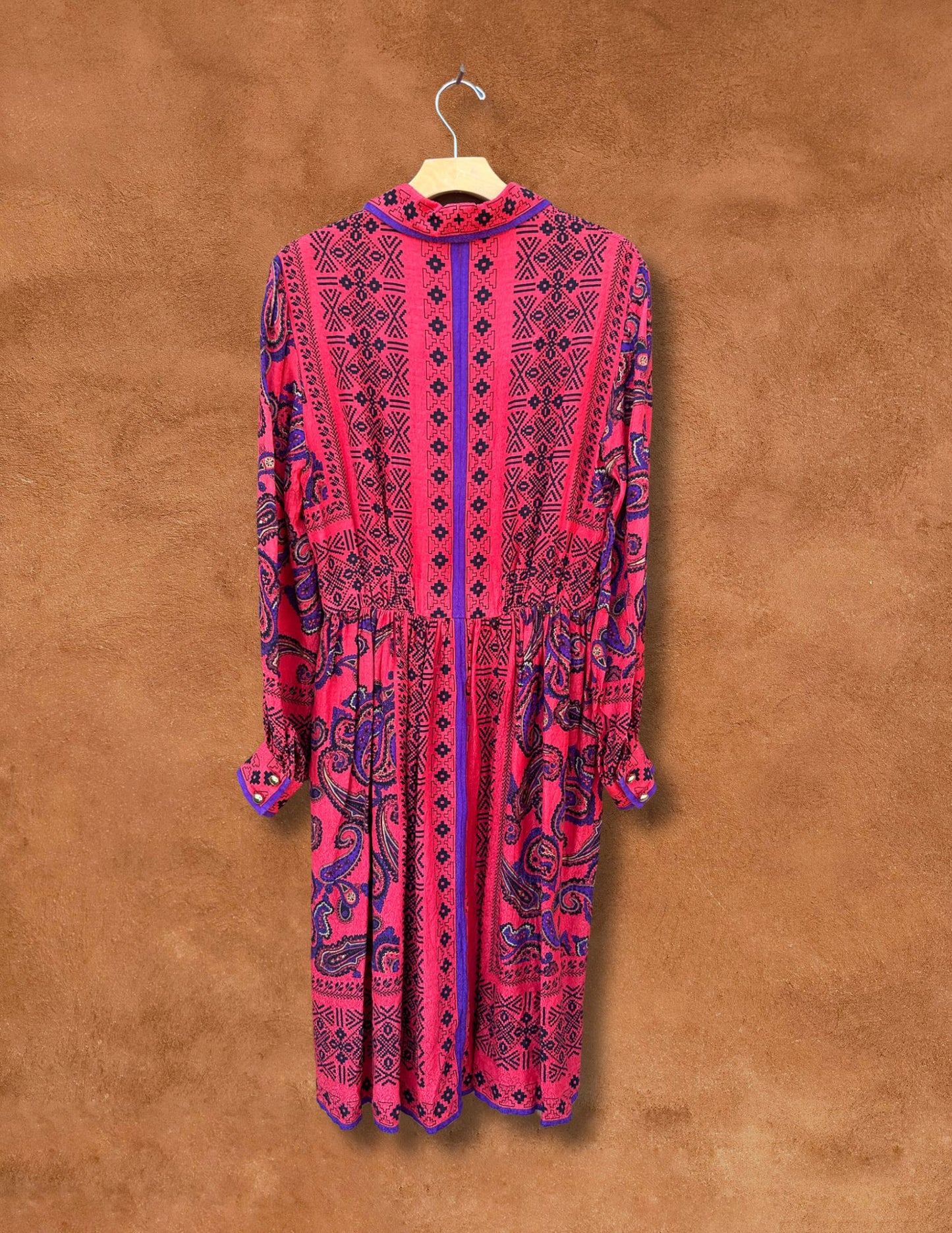 Vintage 70s Folk Dress