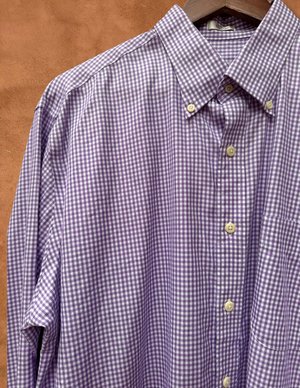 Upcycled Vintage Gingham Shirt