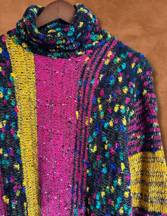 Vintage 80s Technicolor Sweater