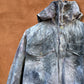 + Upcycled Vintage Marbleized Cotton Anorak +