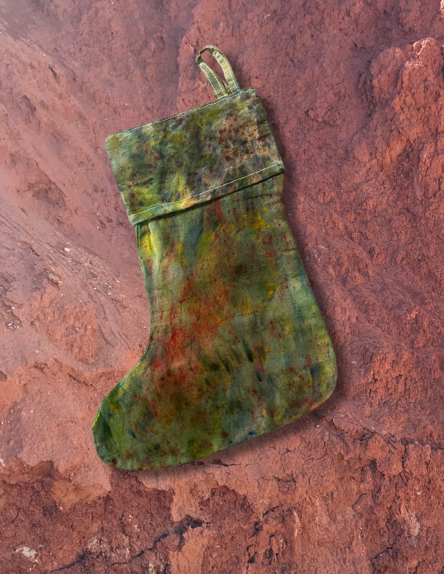 Limited Edition Hand-dyed Canvas Stockings