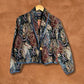 VINTAGE 80S TAPESTRY HORSE JACKET