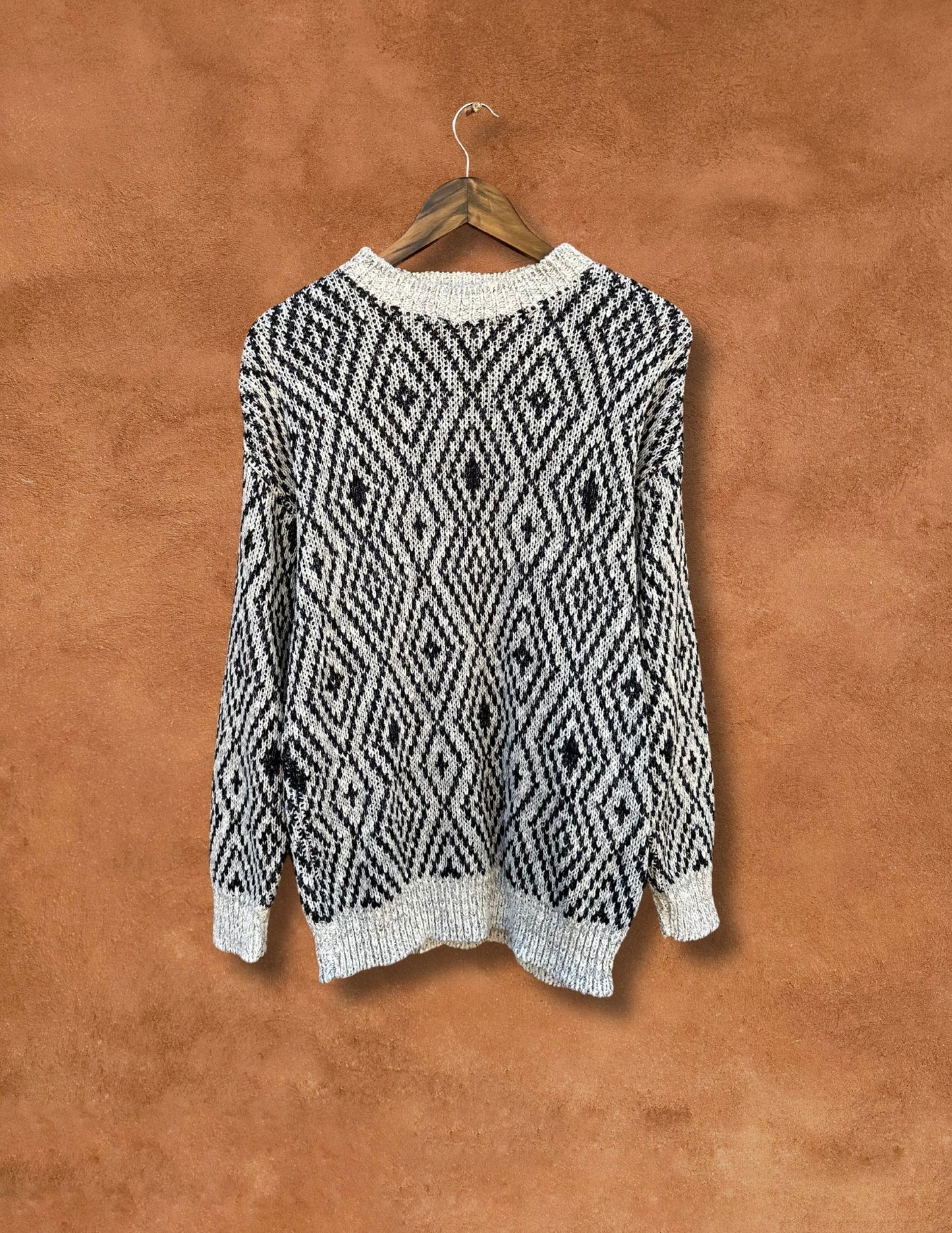 Vintage 80s Geo Sweater