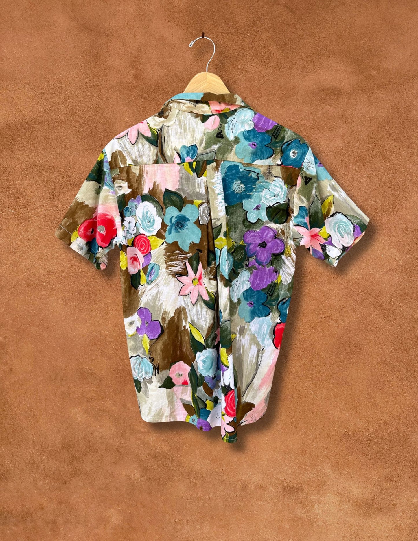 Vintage 80's Floral Shirt