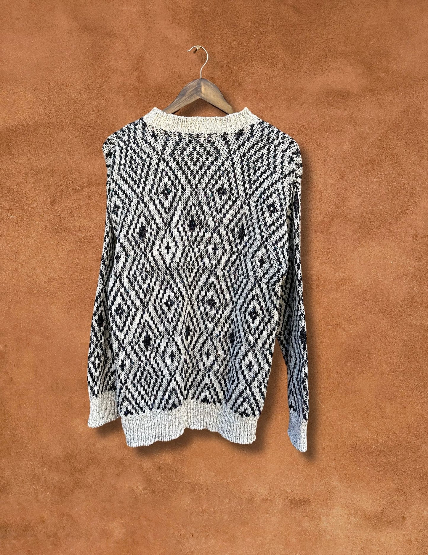 Vintage 80s Geo Sweater