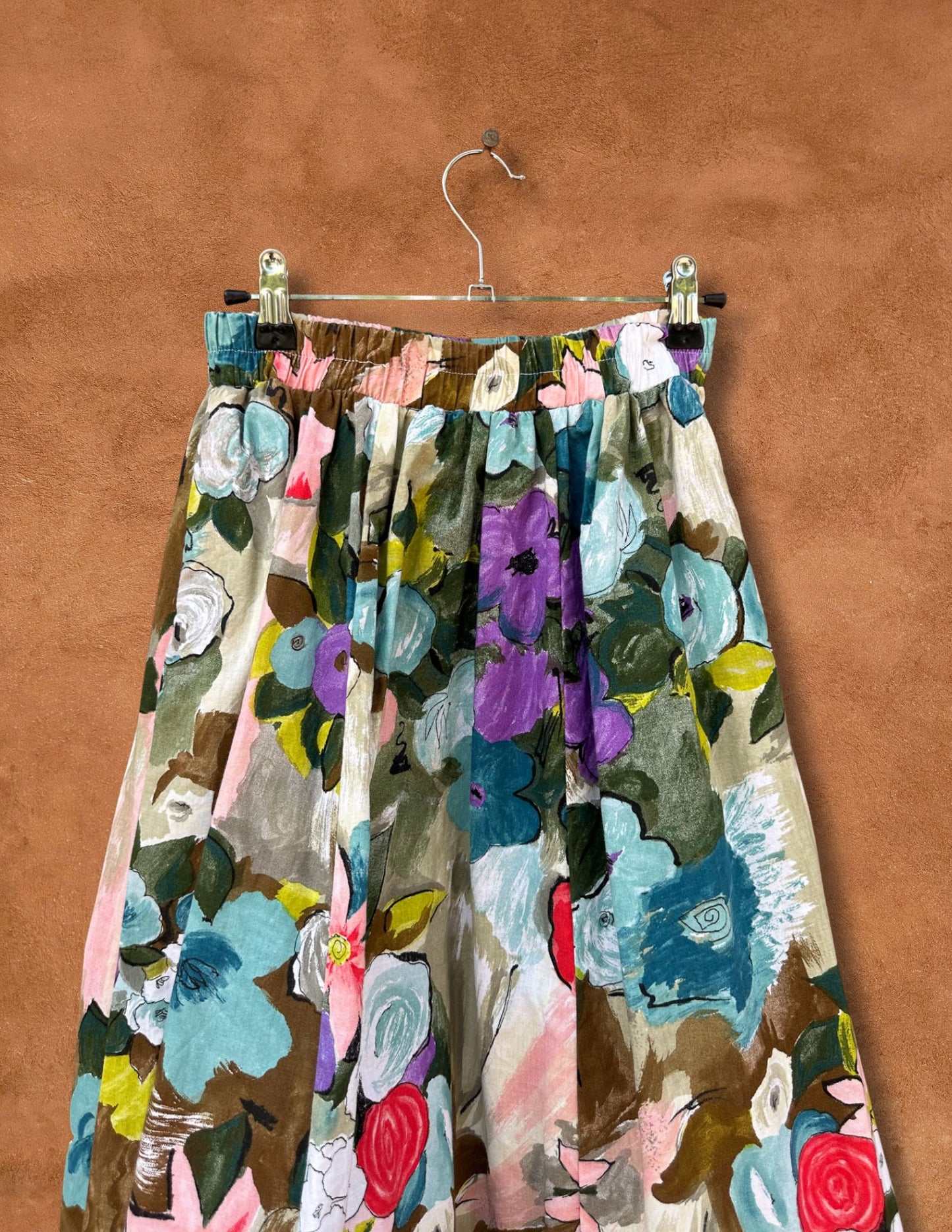 Vintage 80's Floral Skirt