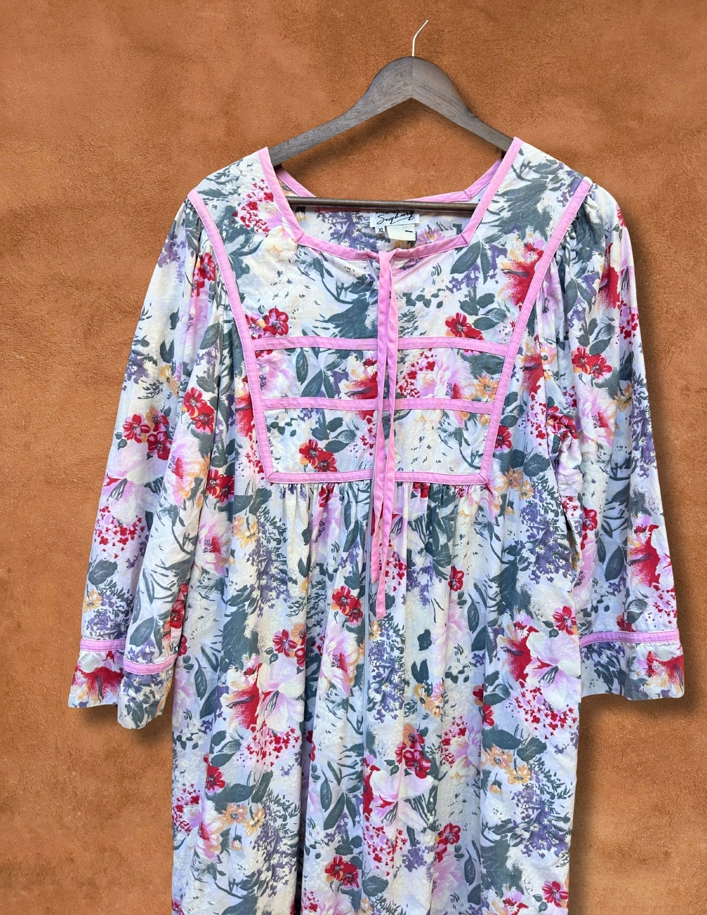 VINTAGE 80S FLORAL DRESS